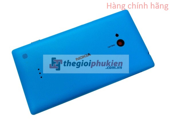 Vỏ Nokia Lumia 720 xanh công ty
